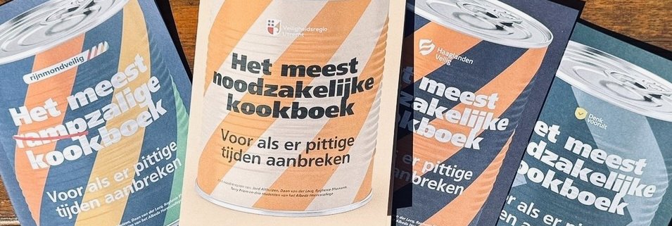 Kookboekjes van de verschillende Veiligheidsregio's