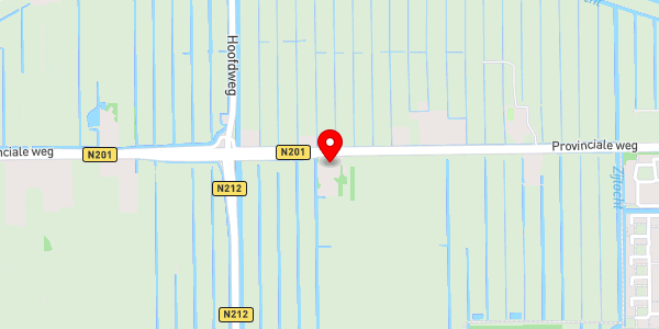 Kaartweergave met markering van de plaats van het incident.
