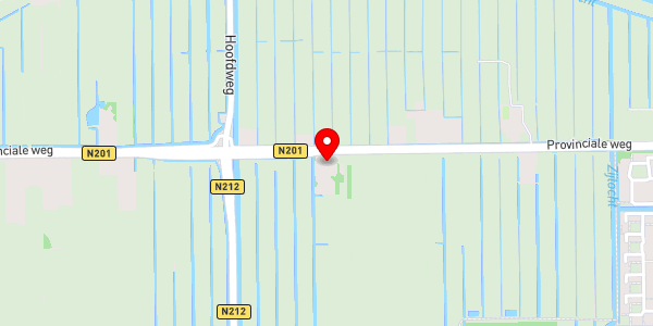 Kaartweergave met markering van de plaats van het incident.