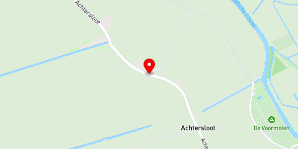 Kaartweergave met markering van de plaats van het incident.