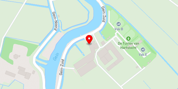 Kaartweergave met markering van de plaats van het incident.