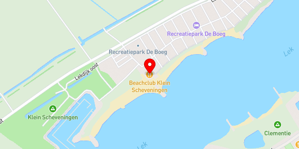 Kaartweergave met markering van de plaats van het incident.