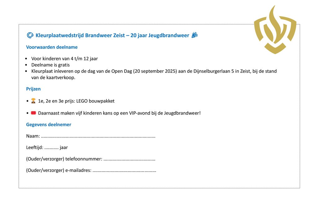 Uitleg kleurplaatwedstrijd