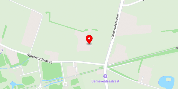 Kaartweergave met markering van de plaats van het incident.
