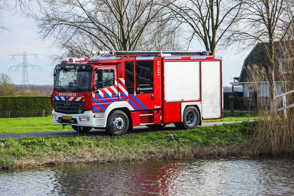 De tankautospuit van Abcoude