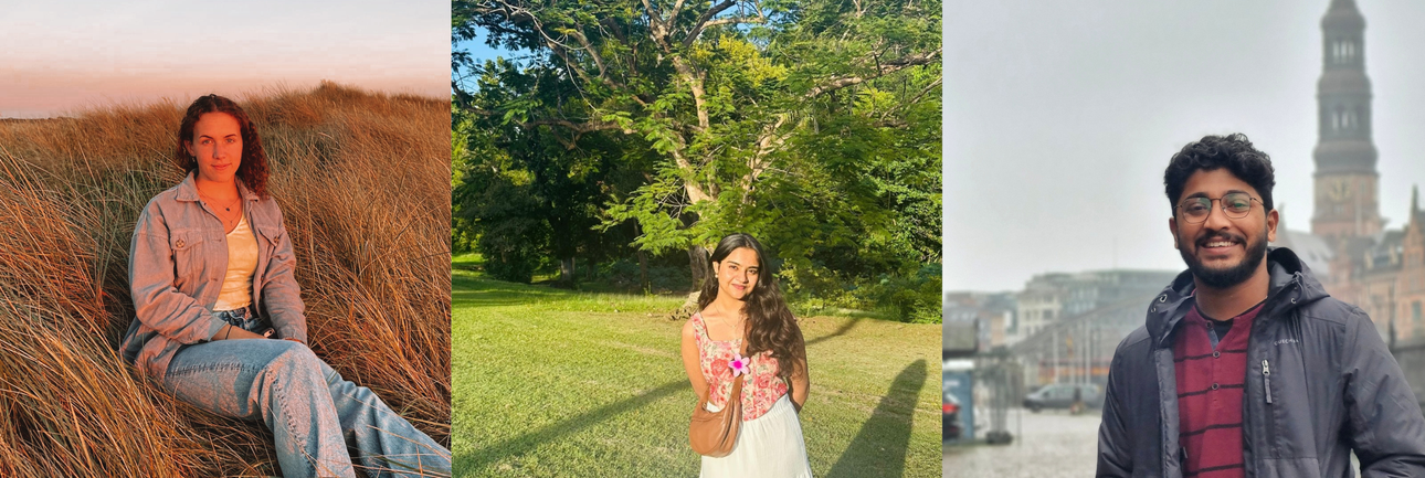 3 stagiaires bij de VRU