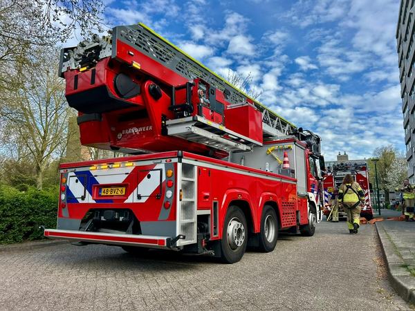 Redvoertuig brandweer Soest op straat