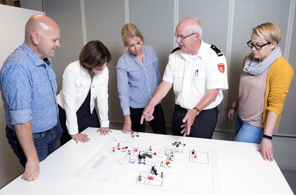 Medewerkers krijgen brandveiligheidstraining