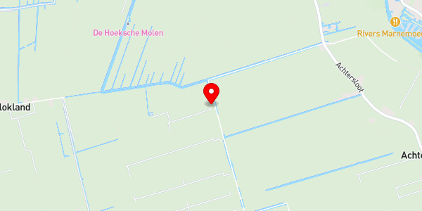 Kaartweergave met markering van de plaats van het incident.