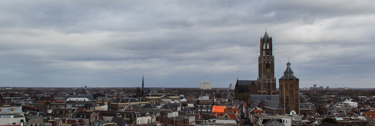 Stad Utrecht met domtoren